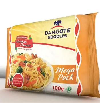 Nigeria DONGOTE instant noodle production line — 200,000 packs per 8 hours fried noodles line installed by GYOUNG CHINA with full training and recipe formulation support